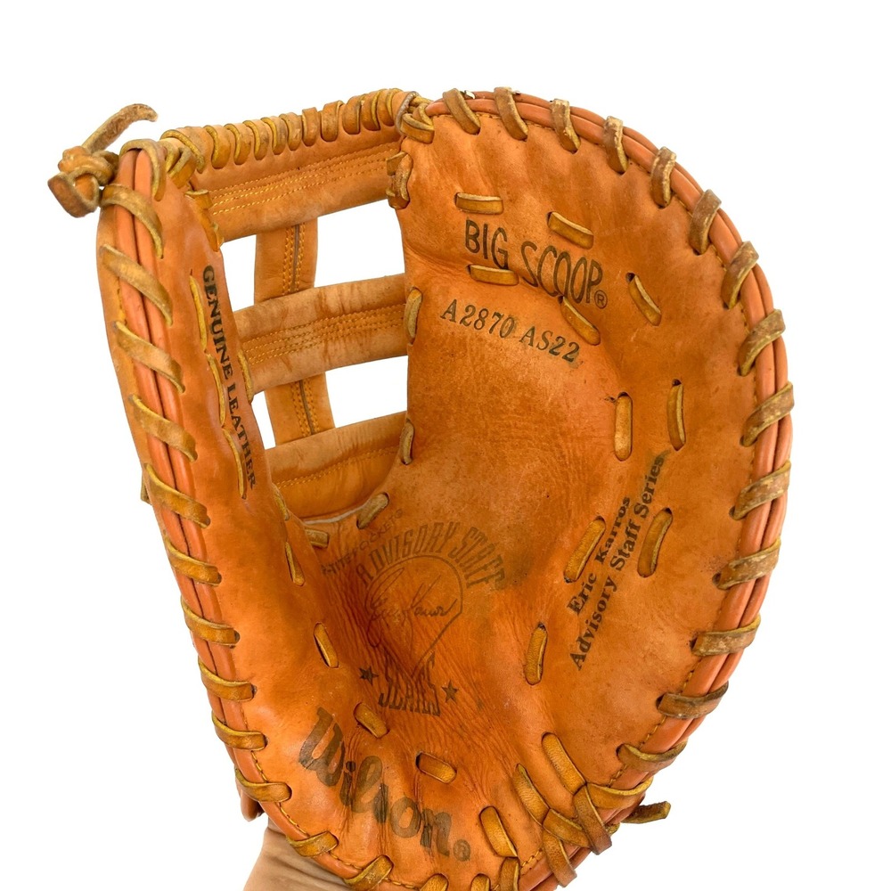 Wilson Big Scoop A2870 AS22 Eric Karros First Base Mitt Right Hand Throw 12 inch